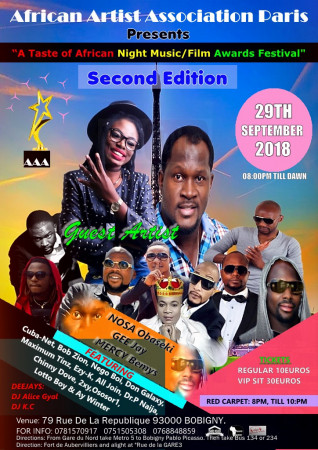 A Taste of African Night and Music/Film Awards Festival Second Edition 