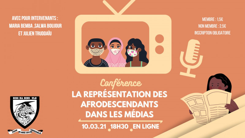 Conférence : La représentation des afrodescendants dans les médias 
