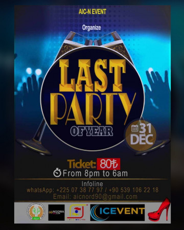 LAST PARTY OF YEAR
