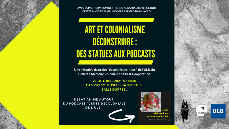 Art et colonialisme. Déconstruire : des statues aux podcasts 