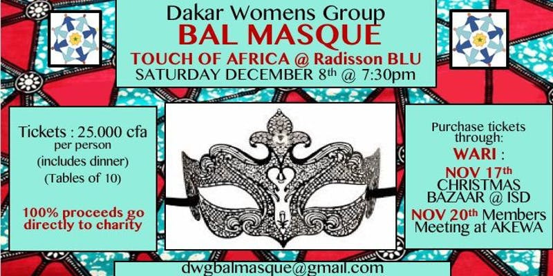 Dakar Women's Group Bal Masque