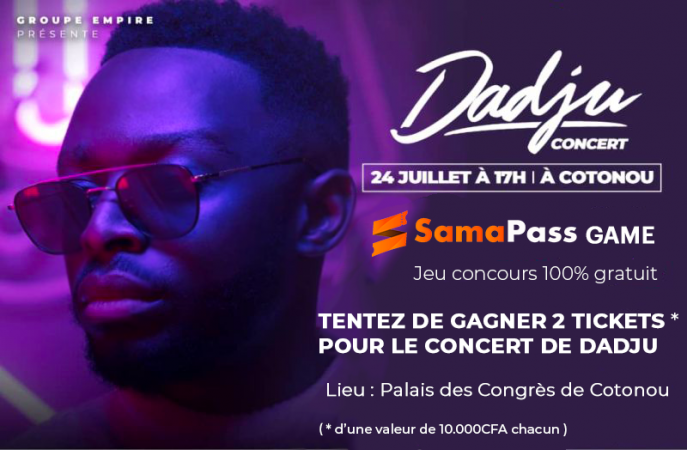 SamaPass Game - Concert de Dadju 