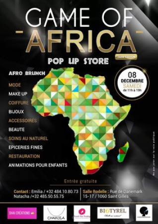 Game of Africa #2 - Pop up Store & Afro Brunch