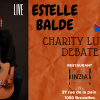 CHARITY LUNCH -DEBATE & ESTELLE BALDE LIVE 