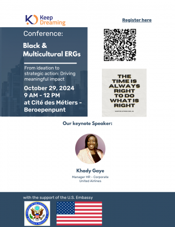 Black & Multicultural ERGs: From ideation to strategic action (Brussels conference)