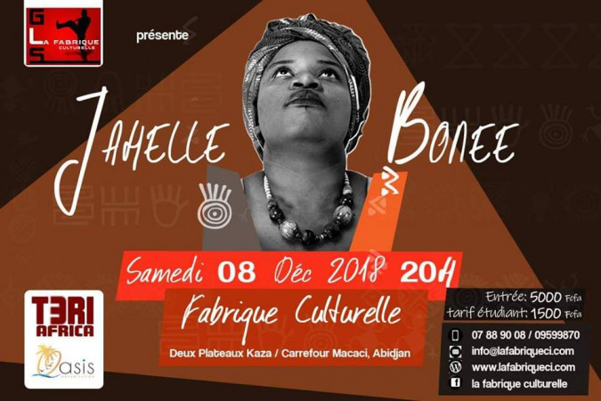 Concert de JAHELLE BONEE