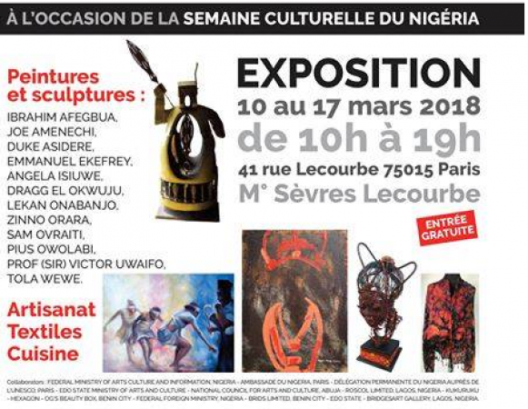 Expositions - Semaine Culturelle du Nigeria à Paris