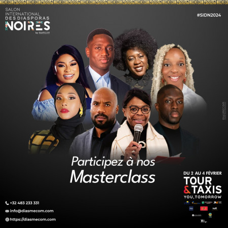 Salon International des Diasporas Noires : Masterclass