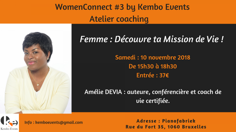 Atelier Coaching : « Femme : Découvre ta Mission de Vie » !