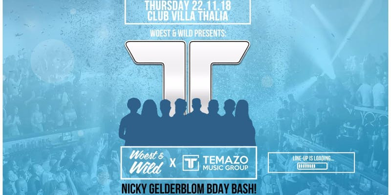 Woest & Wild presents Nicky Gelderblom Bday Bash