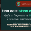 Conférence - débat : Écologie décoloniale 