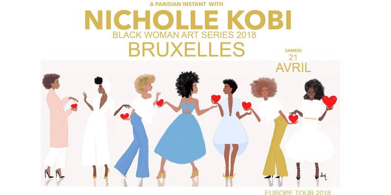 A Parisian Instant with Nicholle Kobi [Black Woman Art 2018]