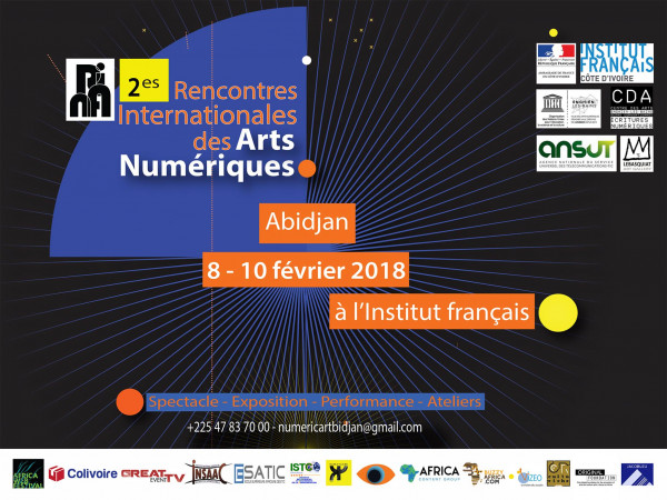 RENCONTRES INTERNATIONALES DES ARTS NUMERIQUES D'ABIDJAN Ed.2018