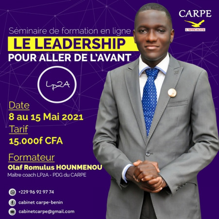 Formation sur le leadership pour aller de l'avant (LP2A)